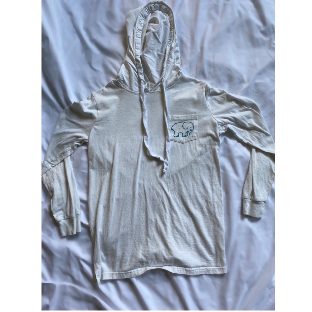White/Cream Ivory Ella Hoodie/Sweatshirt